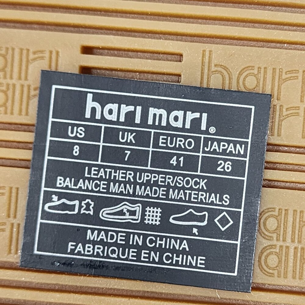 Hari Mari x Nakona Brown Men's Flip-Flops - Picture 4 of 10